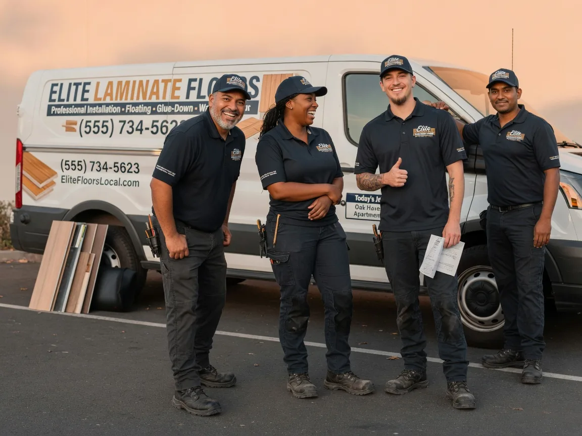 Laminate flooring installation company in Roseglen, ND